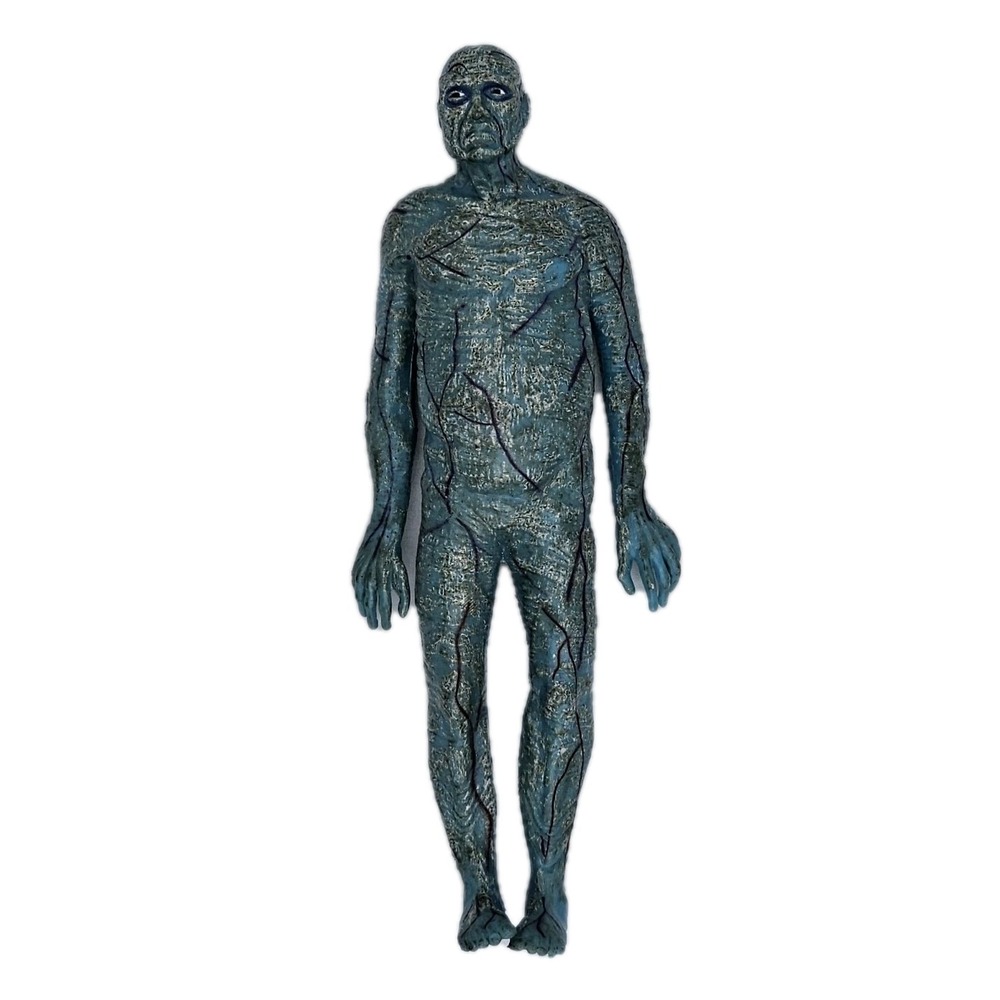 1998 McFarlane Toys X-Files Series 1 Dead Body Corpse Blue Fireman Victim Figure